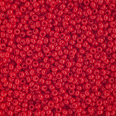 10/0 Preciosa Seed Beads Opaque Medium Red